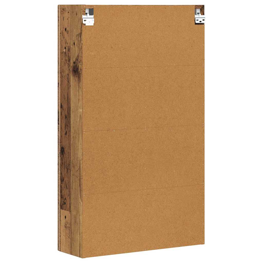 Hanging Cabinet Old Wood 59 x 20 x 100 cm Engineered Wood