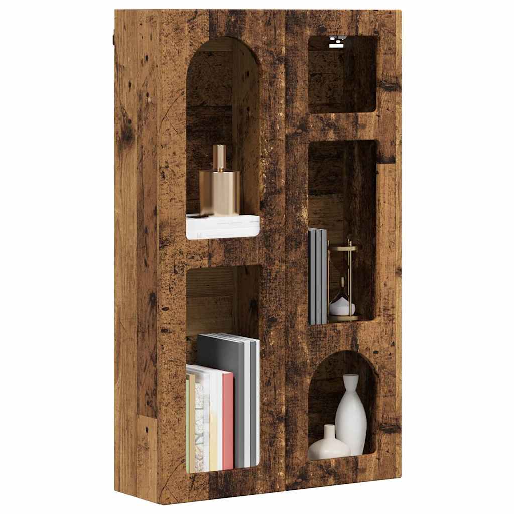 Hanging Cabinet Old Wood 59 x 20 x 100 cm Engineered Wood
