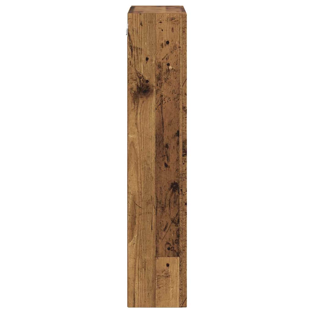 Hanging Cabinet Old Wood 59 x 20 x 100 cm Engineered Wood