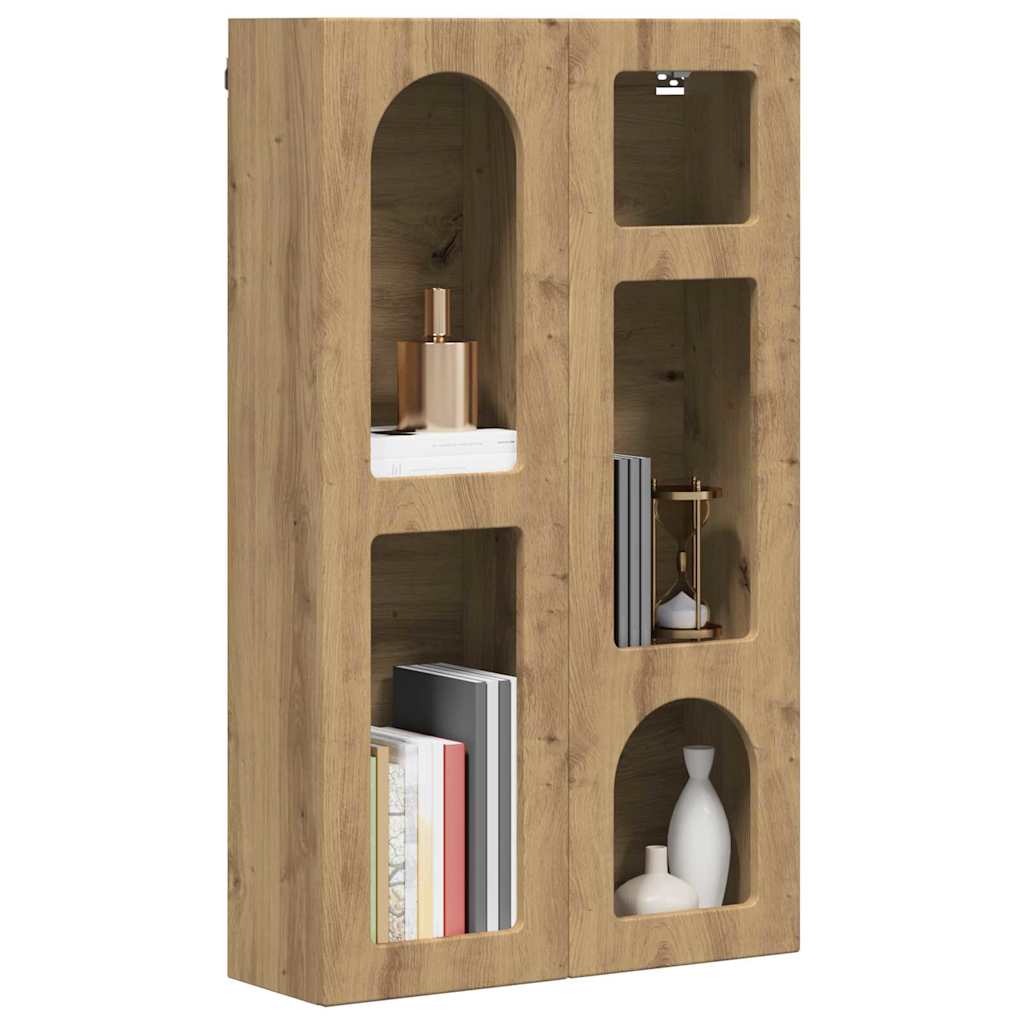 Hanging Cabinet Artisan Oak 59 x 20 x 100 cm Engineered Wood