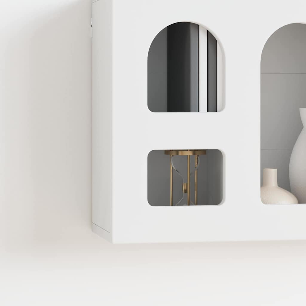 Hanging Cabinet ELST White 60 x 20 x 40 cm Engineered Wood