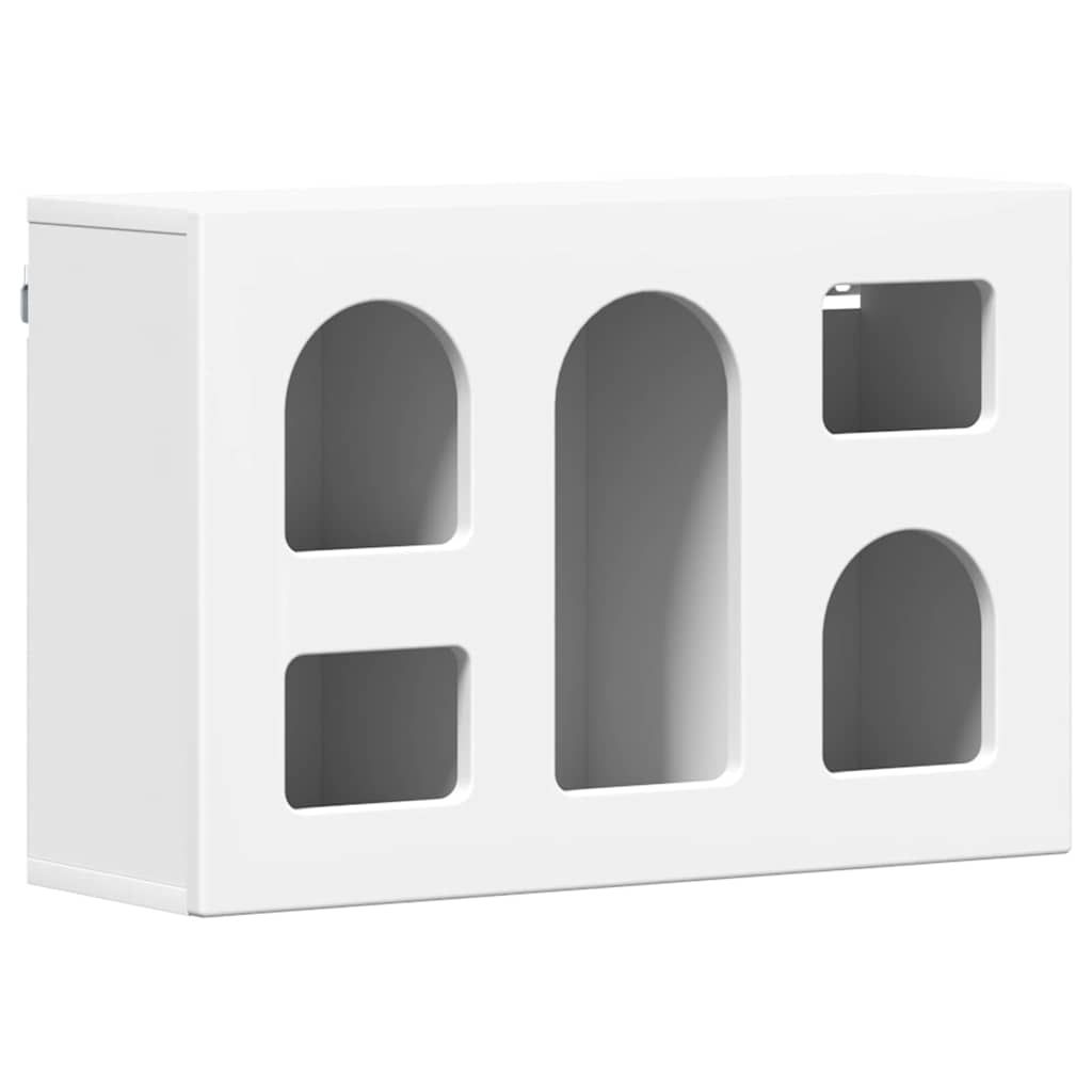 Hanging Cabinet ELST White 60 x 20 x 40 cm Engineered Wood