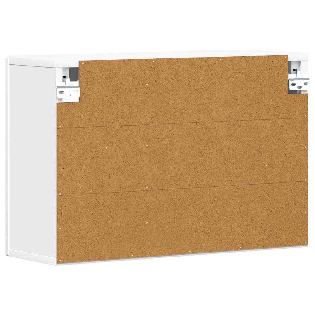 Hanging Cabinet ELST White 60 x 20 x 40 cm Engineered Wood