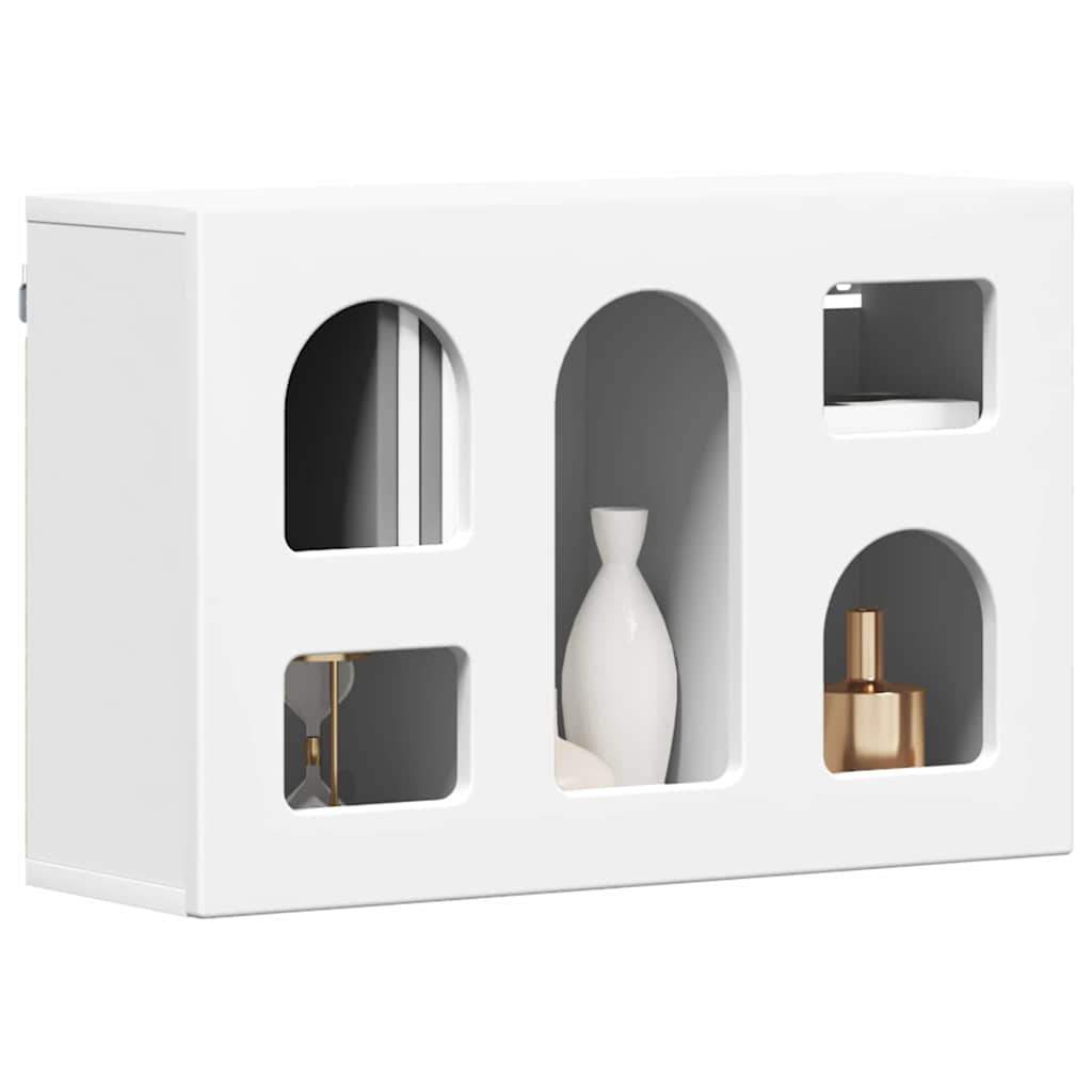 Hanging Cabinet ELST White 60 x 20 x 40 cm Engineered Wood