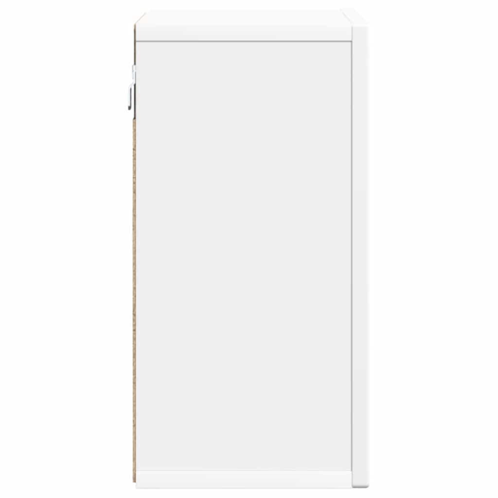 Hanging Cabinet ELST White 60 x 20 x 40 cm Engineered Wood