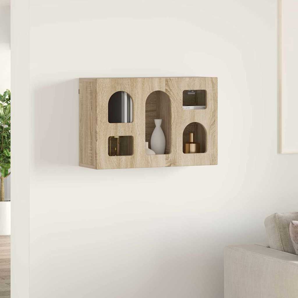 Hanging Cabinet Sonoma Oak 60 x 20 x 40 cm Engineered Wood