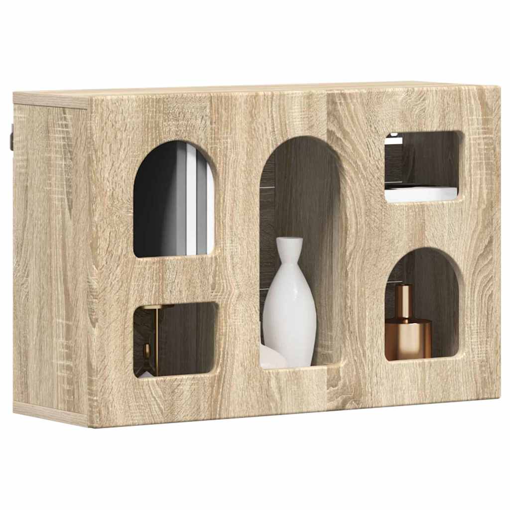 Hanging Cabinet Sonoma Oak 60 x 20 x 40 cm Engineered Wood