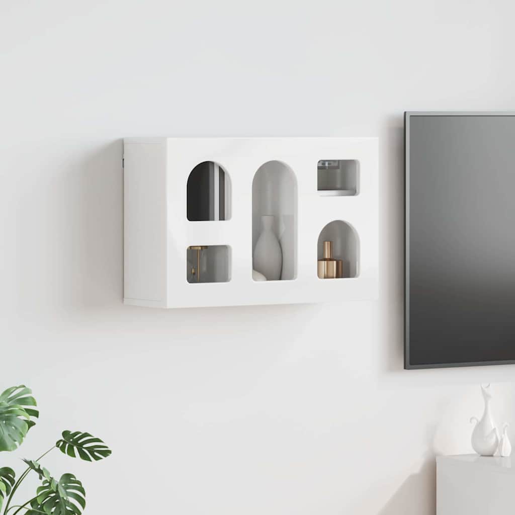 Hanging Cabinet ELST High Gloss White 60 x 20 x 40 cm