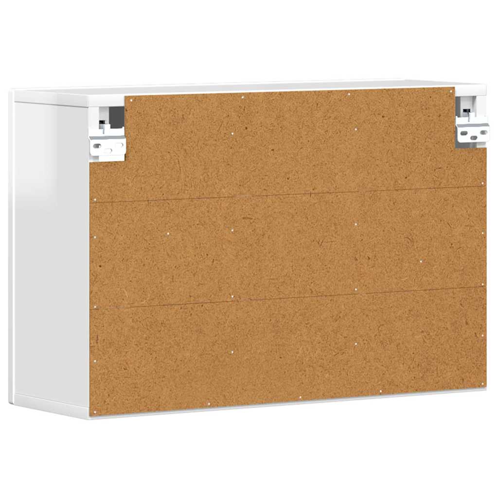 Hanging Cabinet ELST High Gloss White 60 x 20 x 40 cm
