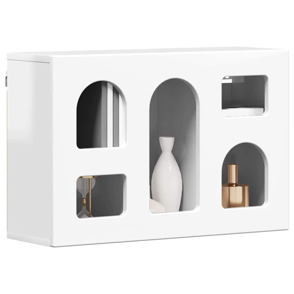 Hanging Cabinet ELST High Gloss White 60 x 20 x 40 cm
