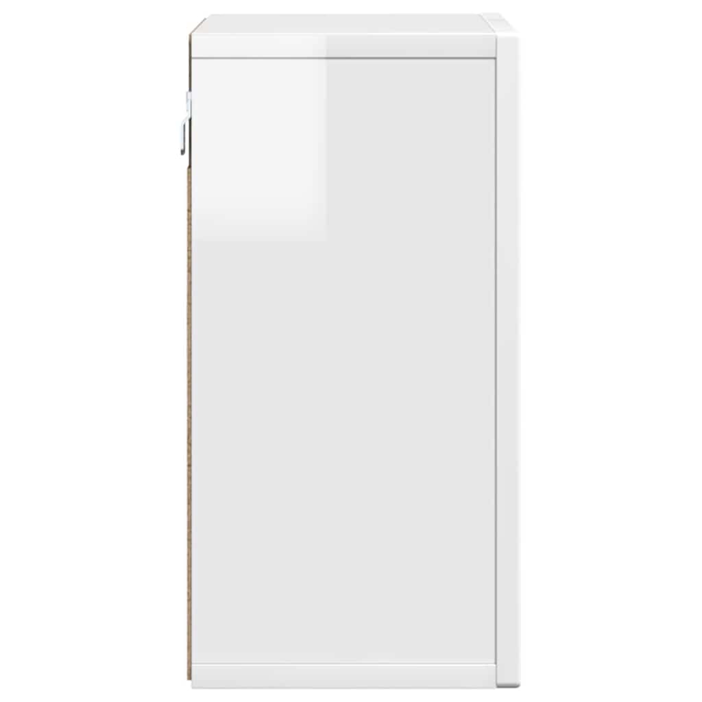 Hanging Cabinet ELST High Gloss White 60 x 20 x 40 cm