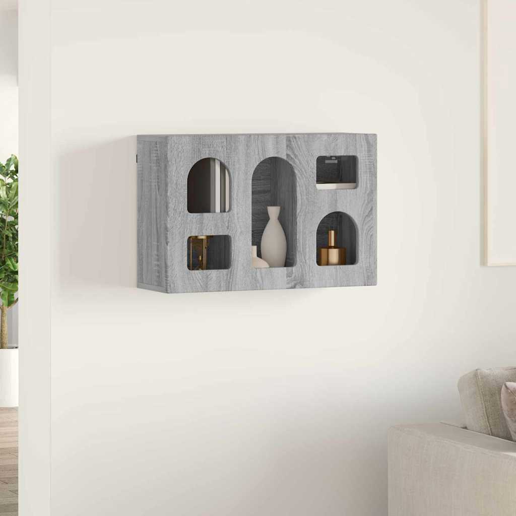 Hanging Cabinet with Shelf ELST Grey Sonoma 60 x 20 x 40 cm