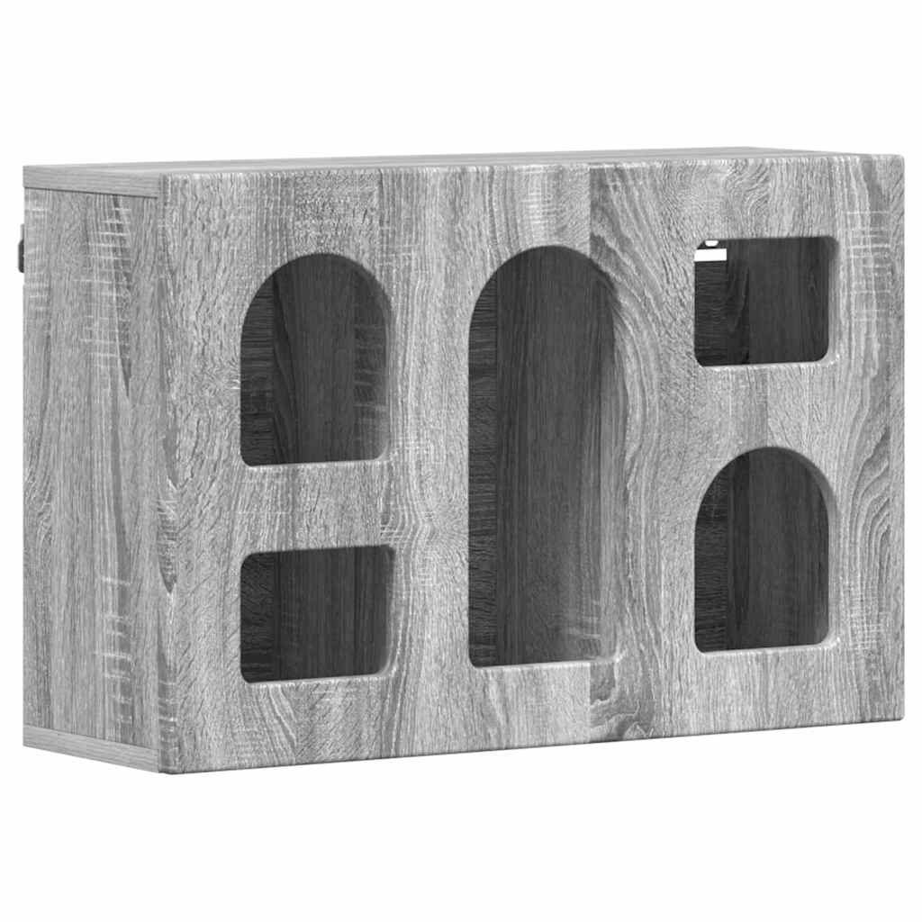 Hanging Cabinet with Shelf ELST Grey Sonoma 60 x 20 x 40 cm