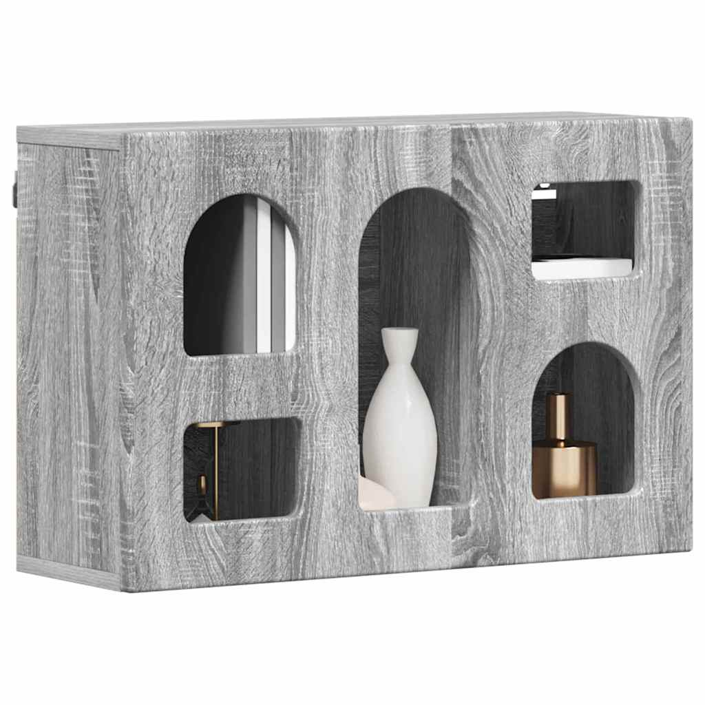 Hanging Cabinet with Shelf ELST Grey Sonoma 60 x 20 x 40 cm