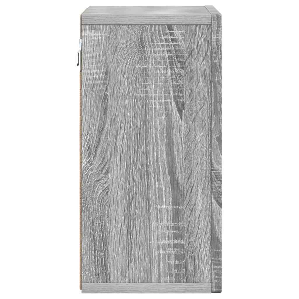 Hanging Cabinet with Shelf ELST Grey Sonoma 60 x 20 x 40 cm