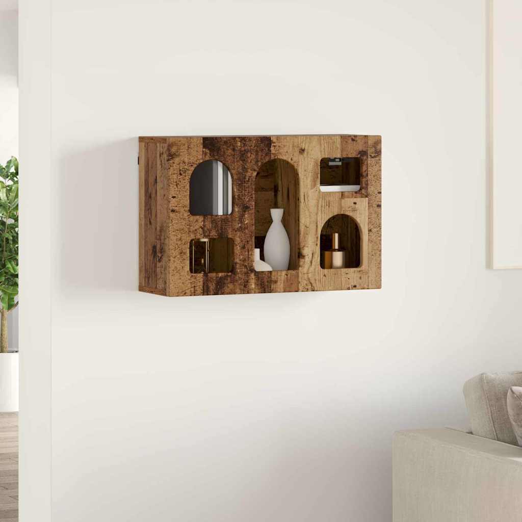 Hanging Cabinet Old Wood 60 x 20 x 40 cm Engineered Wood
