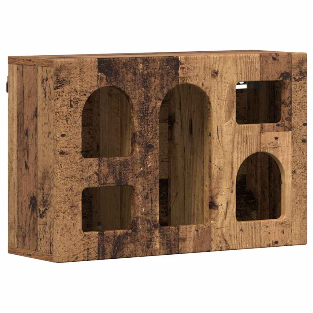 Hanging Cabinet Old Wood 60 x 20 x 40 cm Engineered Wood