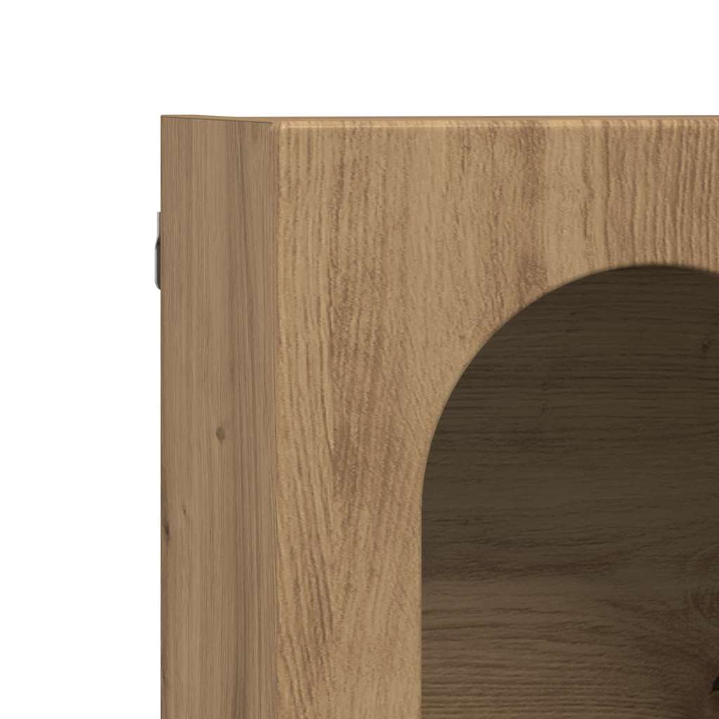 Hanging Cabinet with Shelf ELST Artisan Oak 60 x 20 x 40 cm