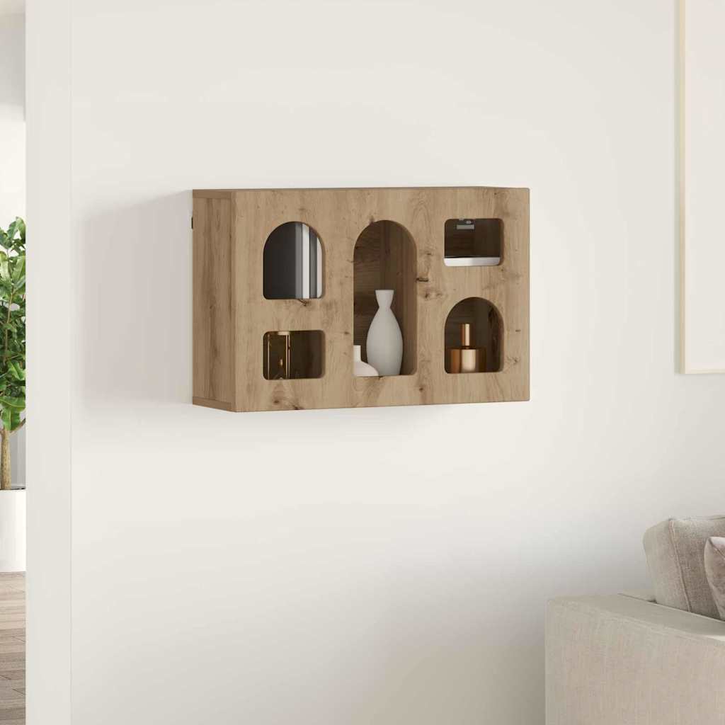 Hanging Cabinet with Shelf ELST Artisan Oak 60 x 20 x 40 cm
