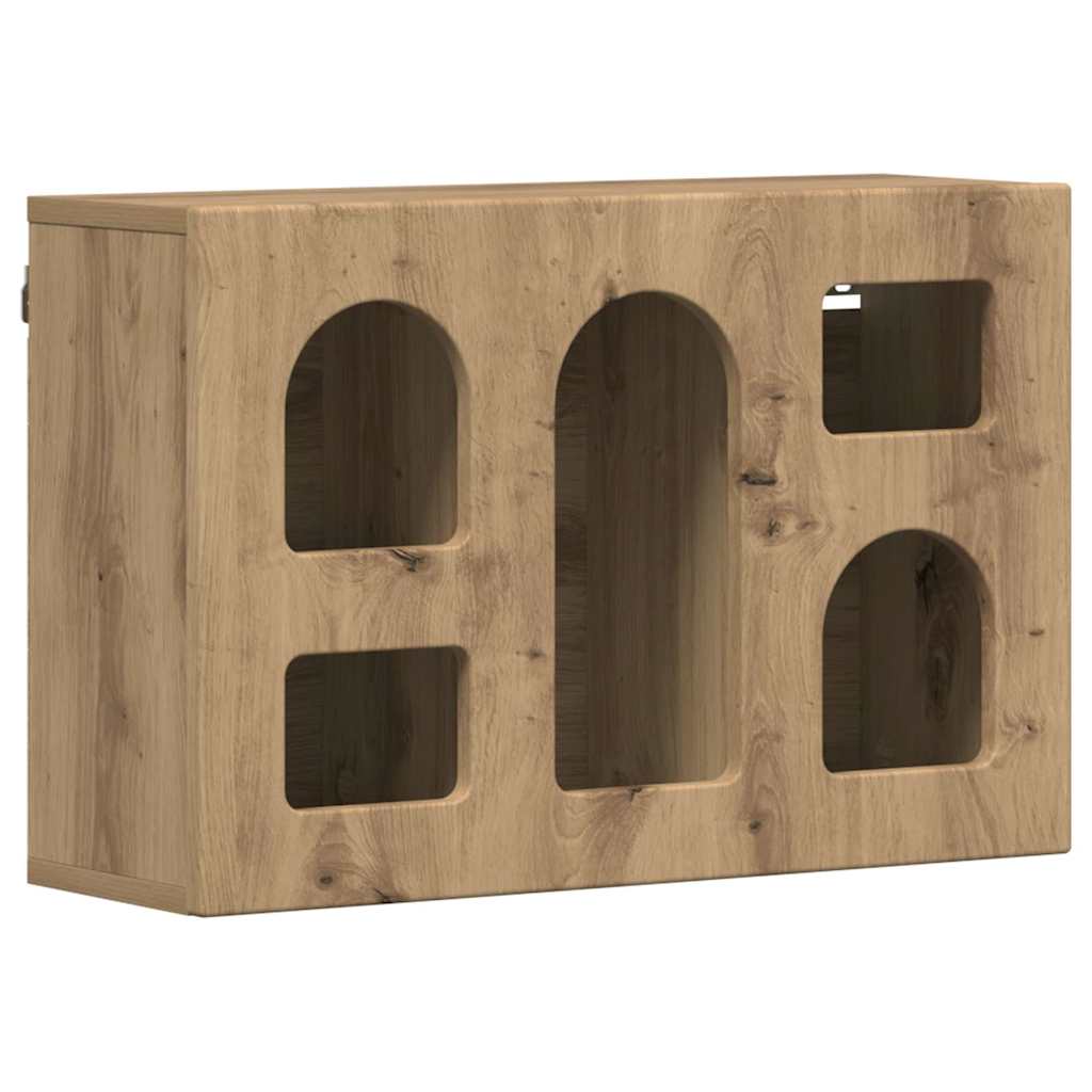 Hanging Cabinet with Shelf ELST Artisan Oak 60 x 20 x 40 cm