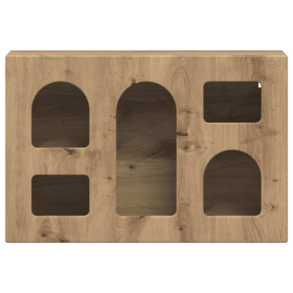 Hanging Cabinet with Shelf ELST Artisan Oak 60 x 20 x 40 cm