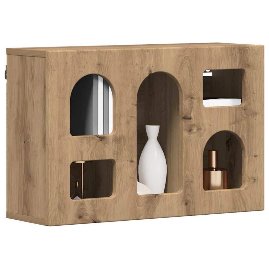 Hanging Cabinet with Shelf ELST Artisan Oak 60 x 20 x 40 cm