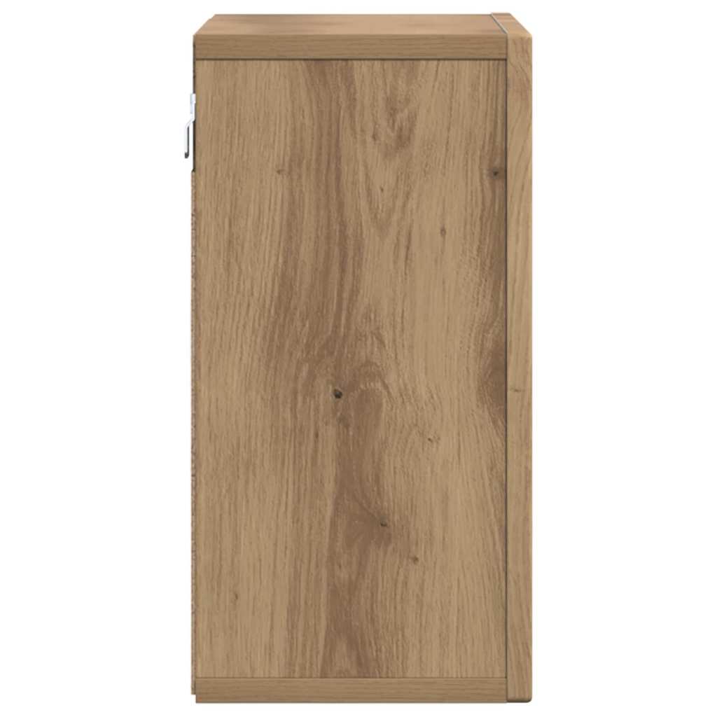 Hanging Cabinet with Shelf ELST Artisan Oak 60 x 20 x 40 cm
