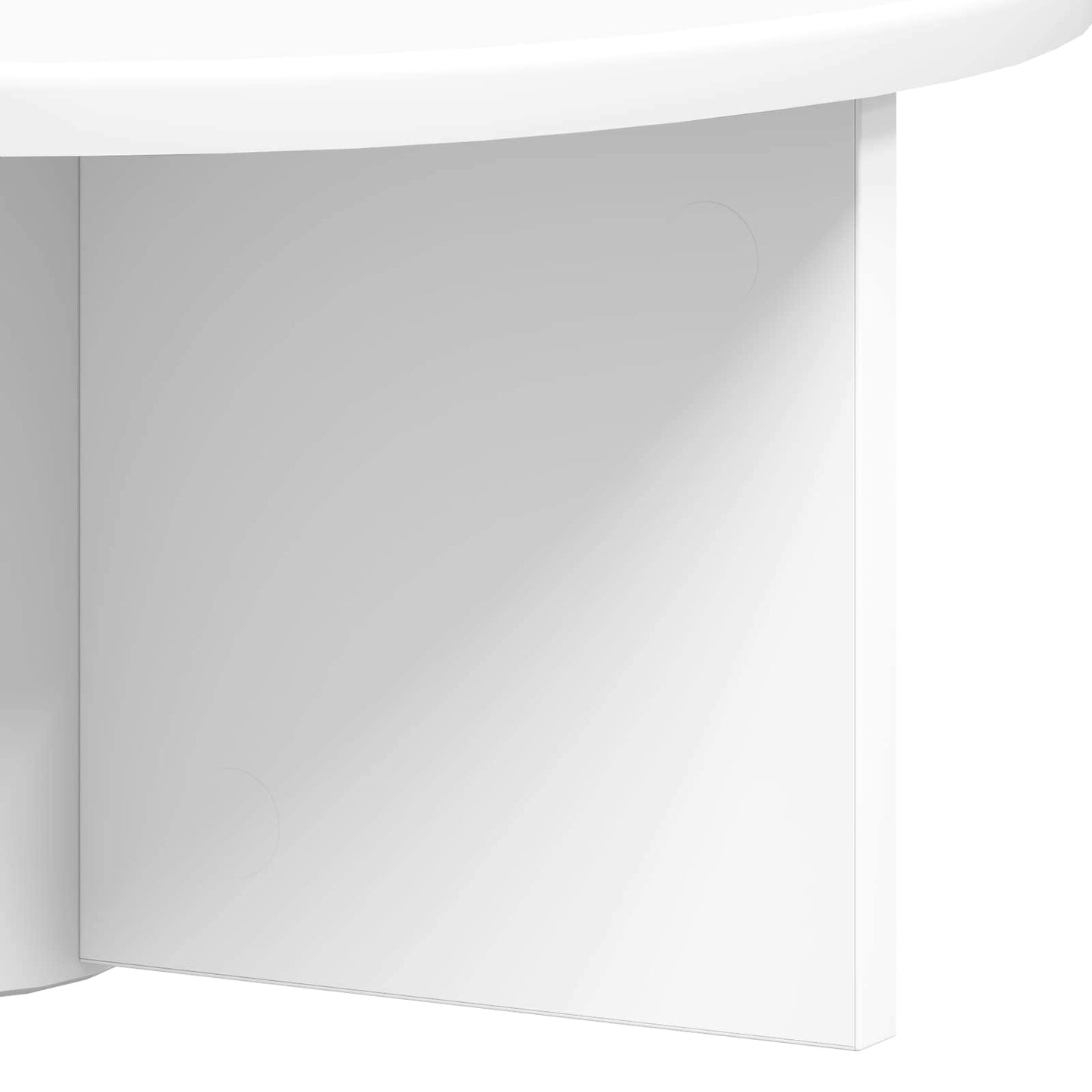 Wall Shelf 2 pcs White 38 x 19 x 19 cm Engineered Wood