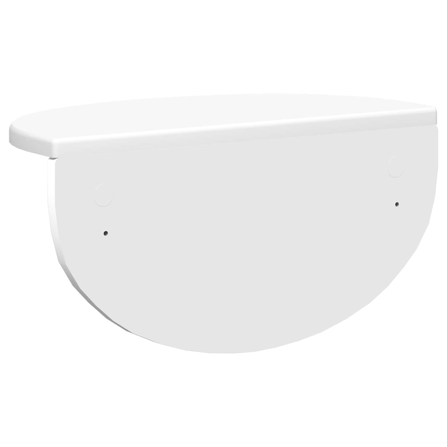 Wall Shelf 2 pcs White 38 x 19 x 19 cm Engineered Wood