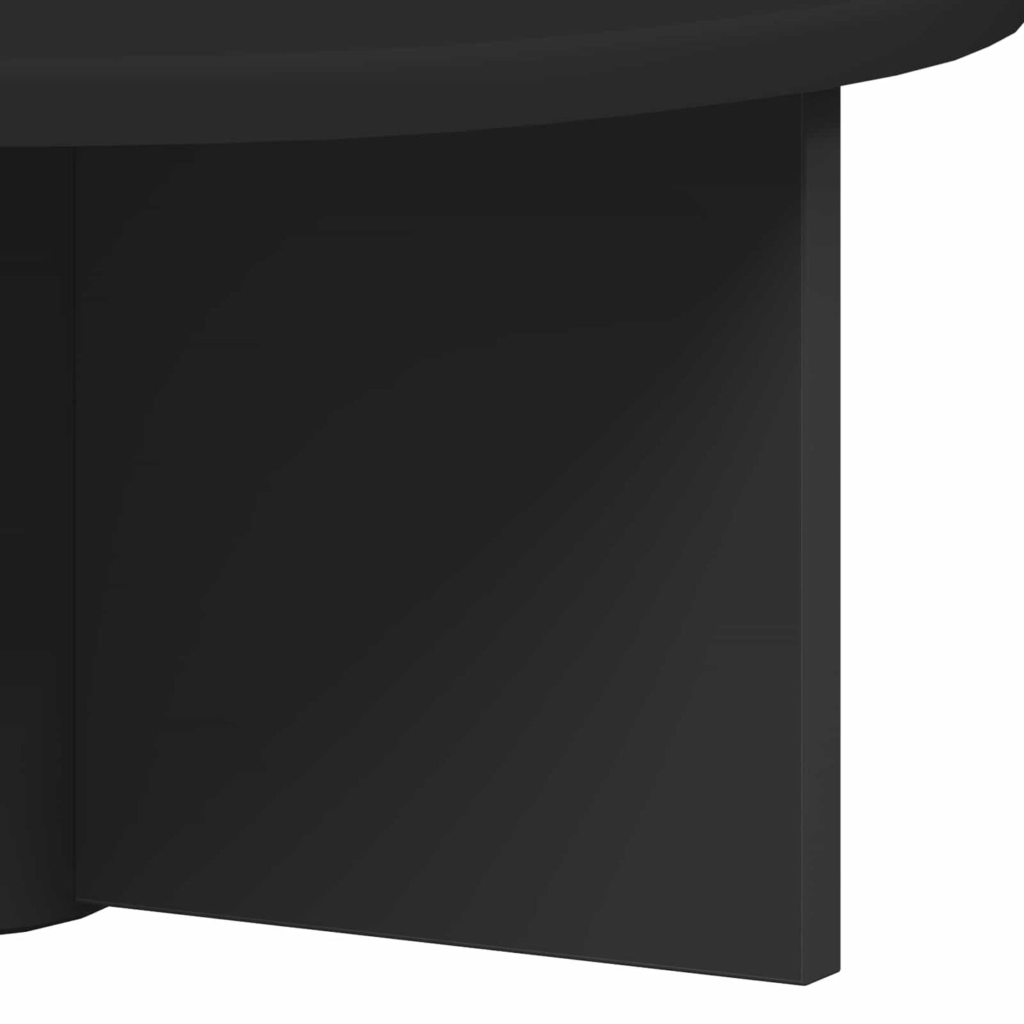 Wall Shelf Wall-mounted Black 38 x 19 x 19 cm Engineered Wood