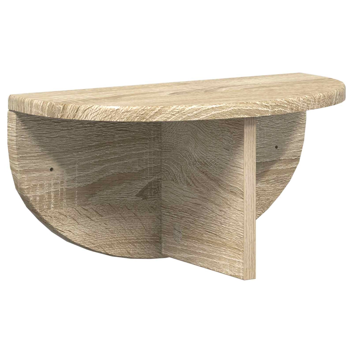 Wall Shelf 2 pcs Sonoma Oak 38 x 19 x 19 cm Engineered Wood