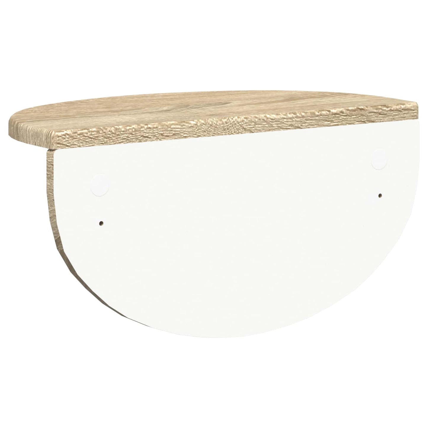 Wall Shelf 2 pcs Sonoma Oak 38 x 19 x 19 cm Engineered Wood