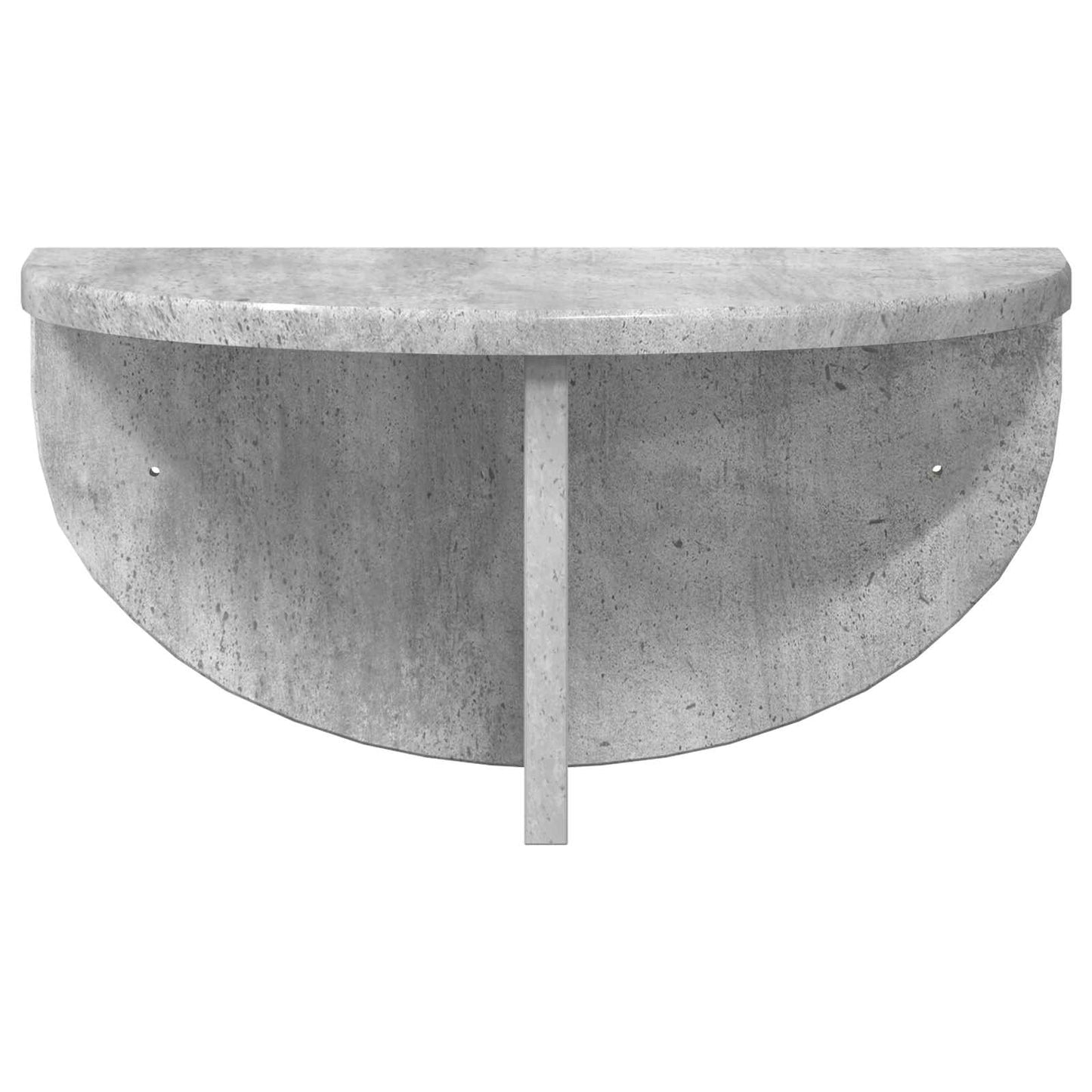 Wall Shelf 2 pcs Concrete Grey 38 x 19 x 19 cm Engineered Wood