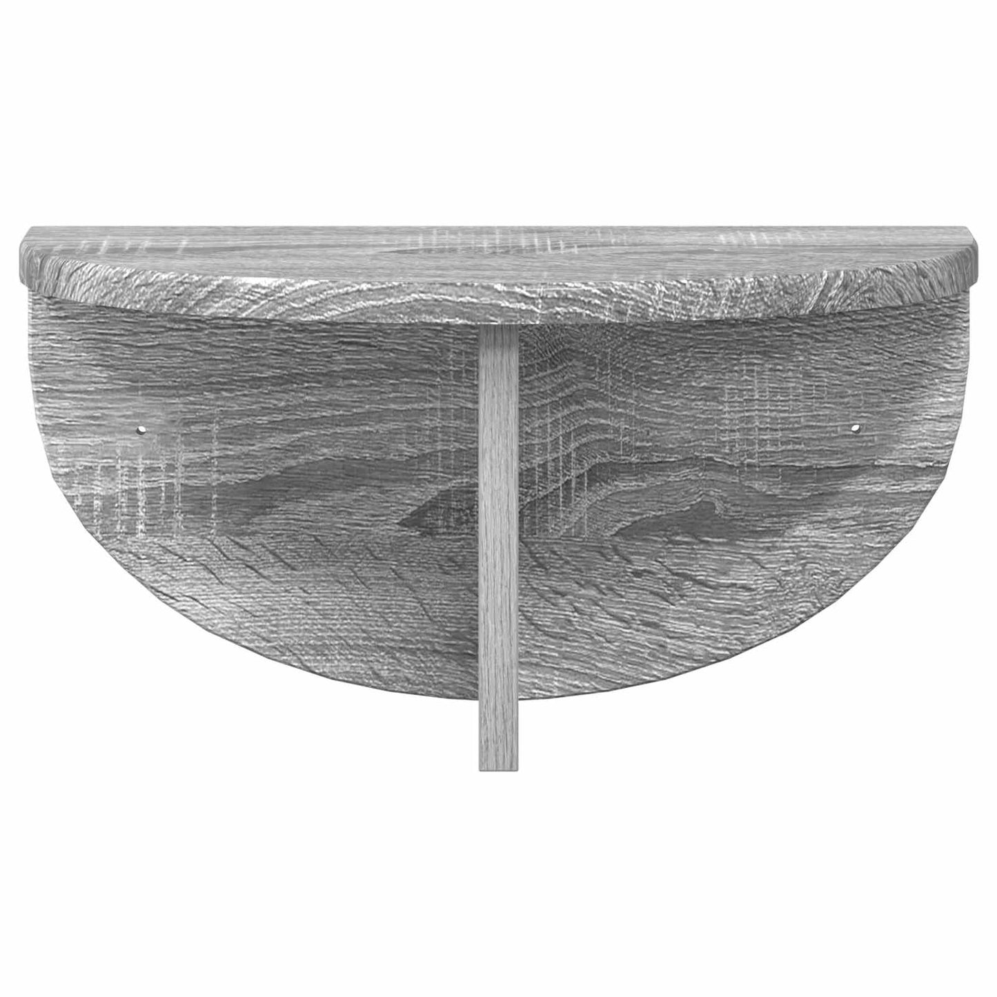 Wall Shelf 2 pcs Grey Sonoma 38 x 19 x 19 cm Engineered Wood