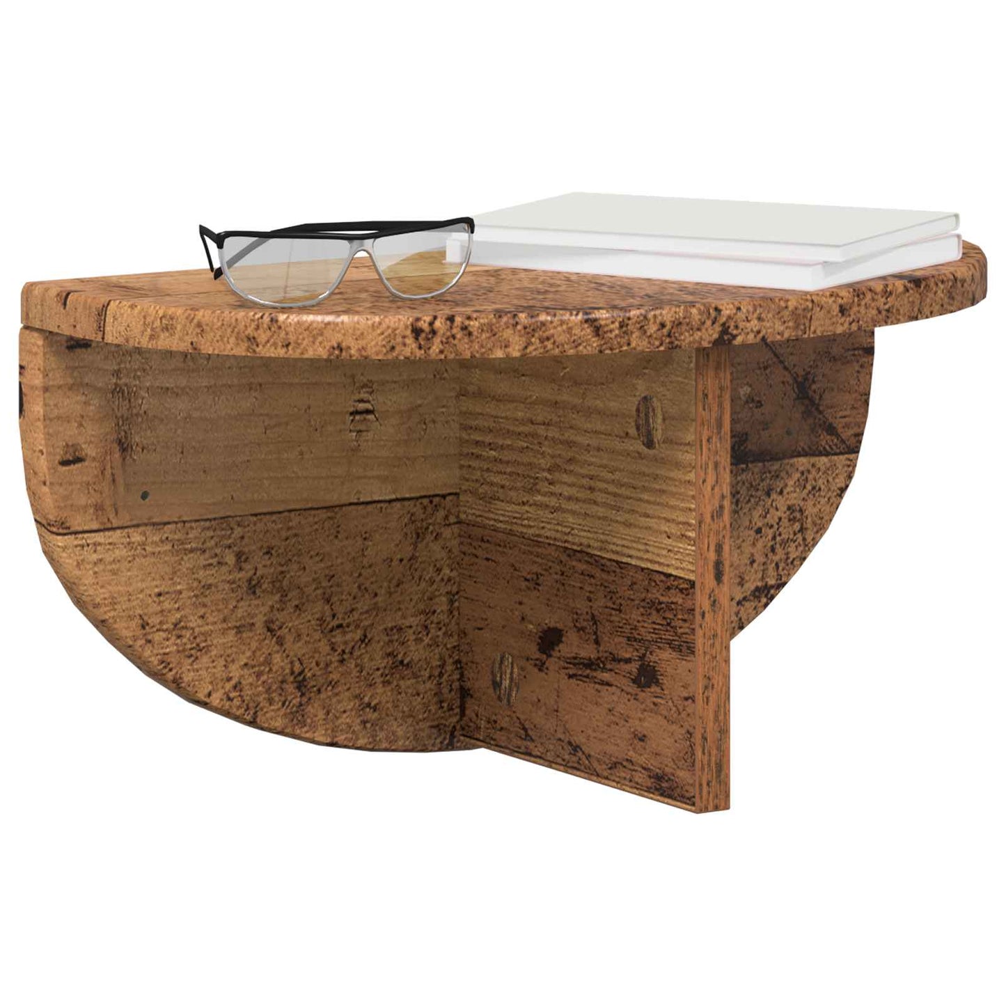 Wall Shelf Old Wood 38 x 19 x 19 cm Engineered Wood