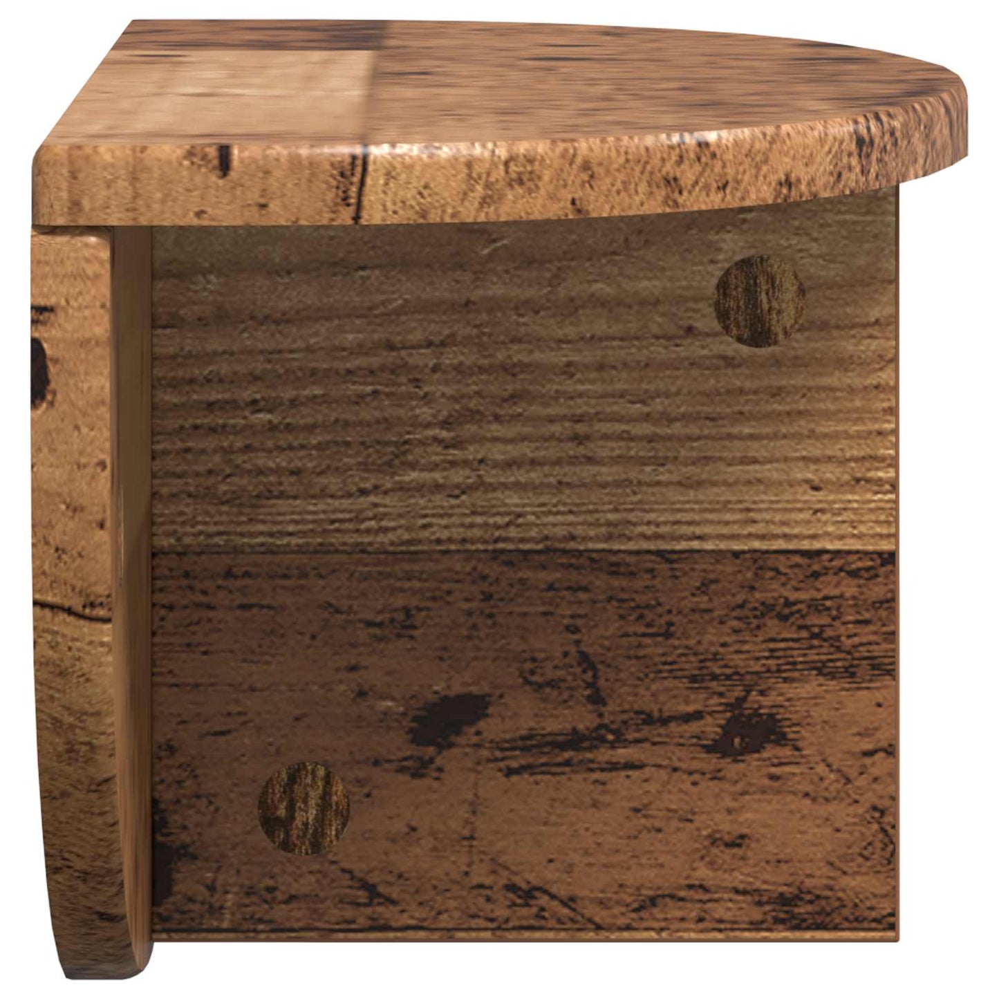 Wall Shelf Old Wood 38 x 19 x 19 cm Engineered Wood