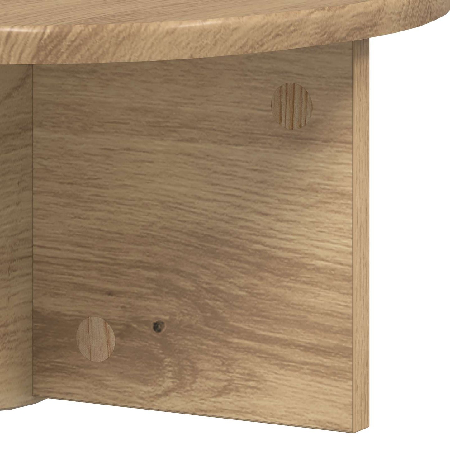 Wall Shelf Wall-Mounted Artisan Oak 38 x 19 x 19 cm