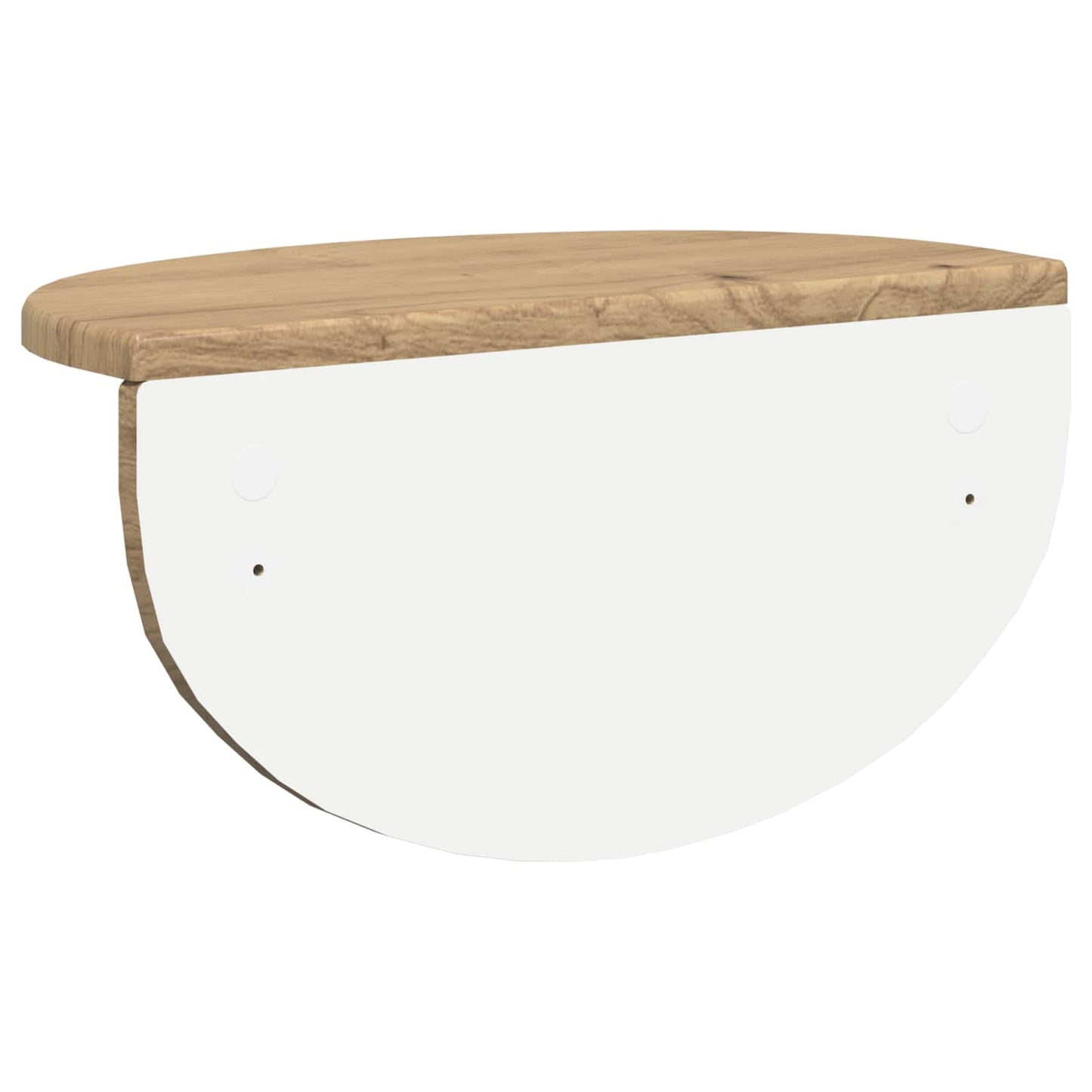Wall Shelf 2 pcs Artisan Oak 38 x 19 x 19 cm Engineered Wood