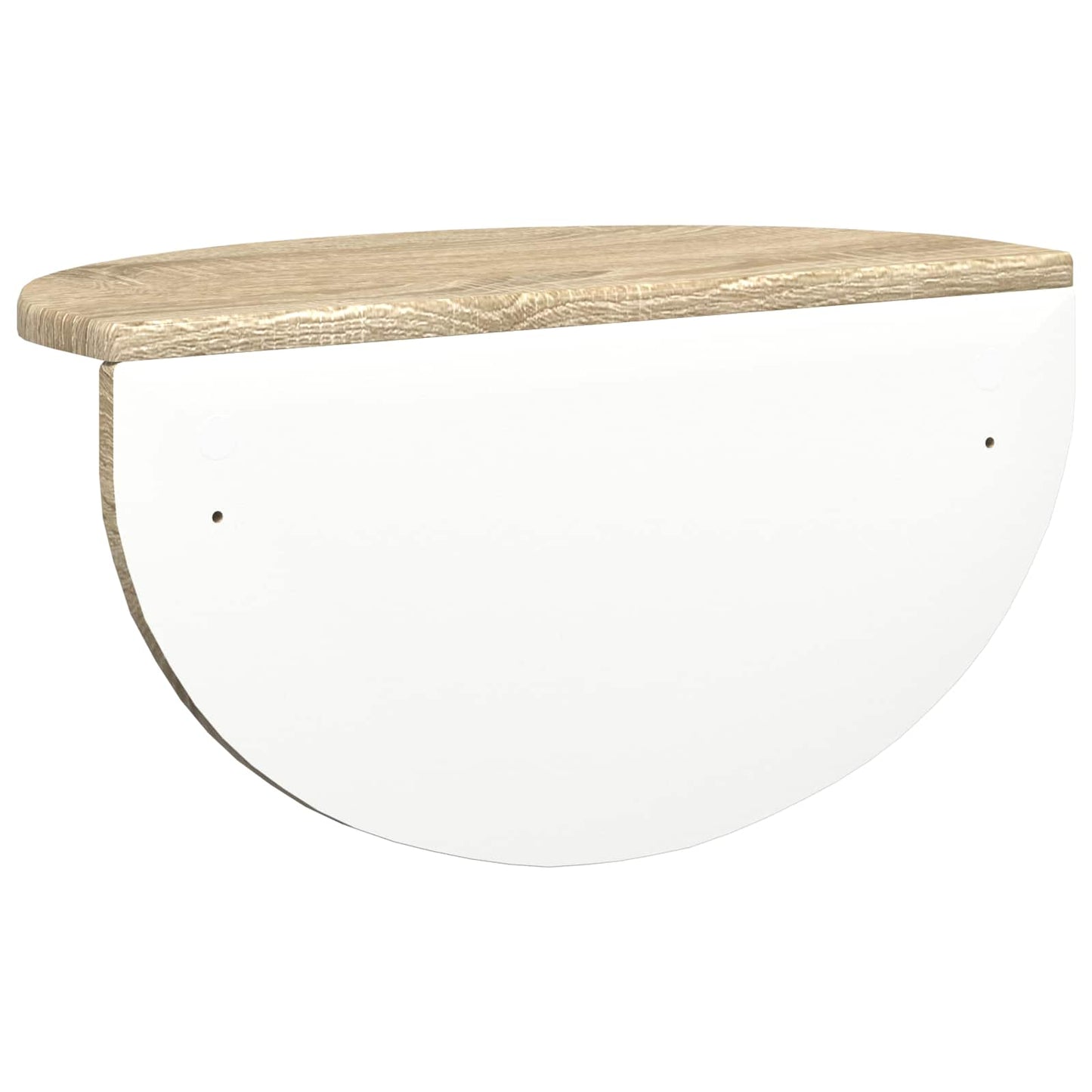 Wall Shelf 2 pcs Sonoma Oak 48 x 24 x 24 cm Engineered Wood