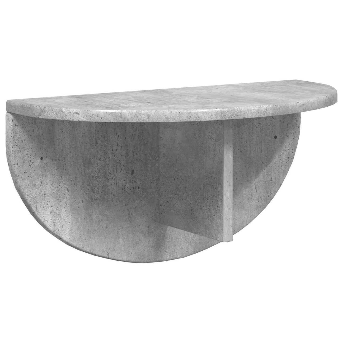 Wall Shelf Concrete Grey 48 x 24 x 24 cm Engineered Wood