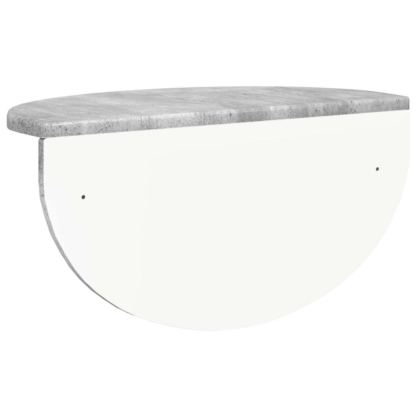 Wall Shelf Concrete Grey 48 x 24 x 24 cm Engineered Wood