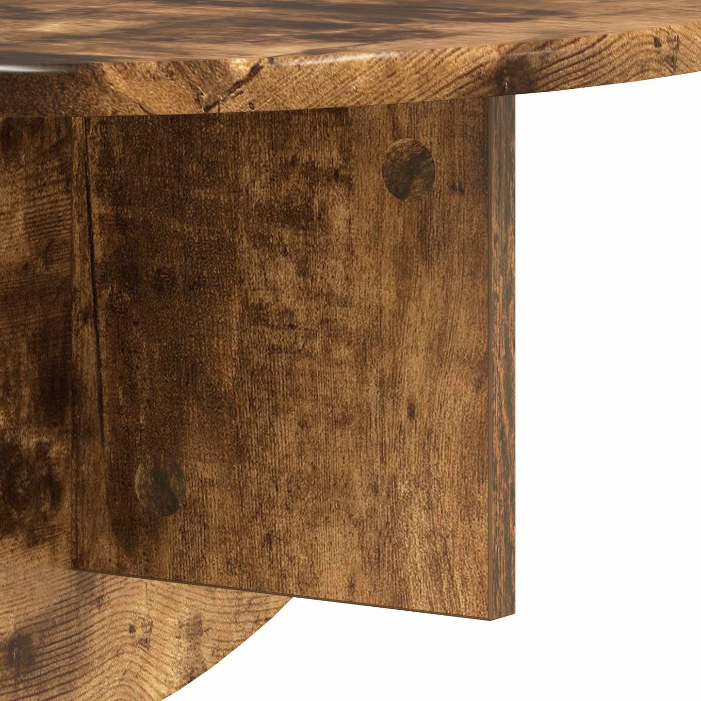 Wall Shelf 2 pcs Smoked Oak 48 x 24 x 24 cm Engineered Wood