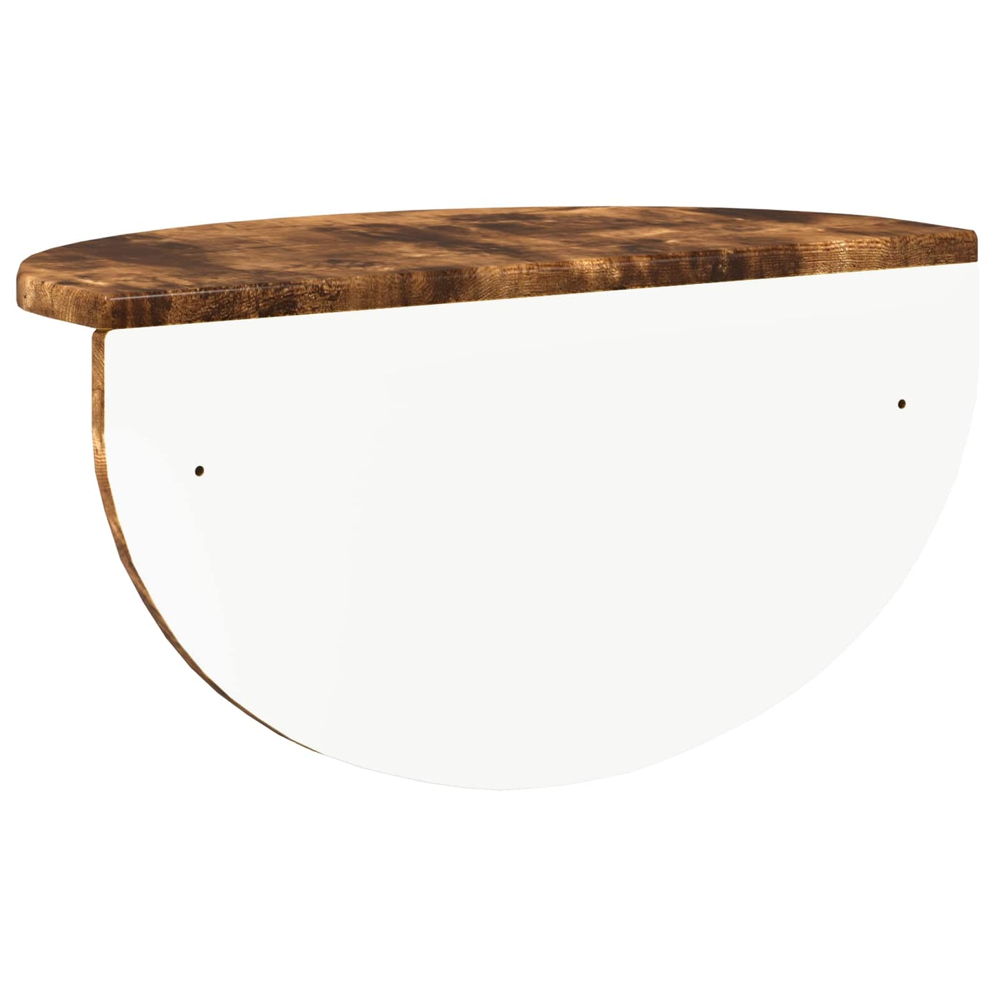 Wall Shelf 2 pcs Smoked Oak 48 x 24 x 24 cm Engineered Wood