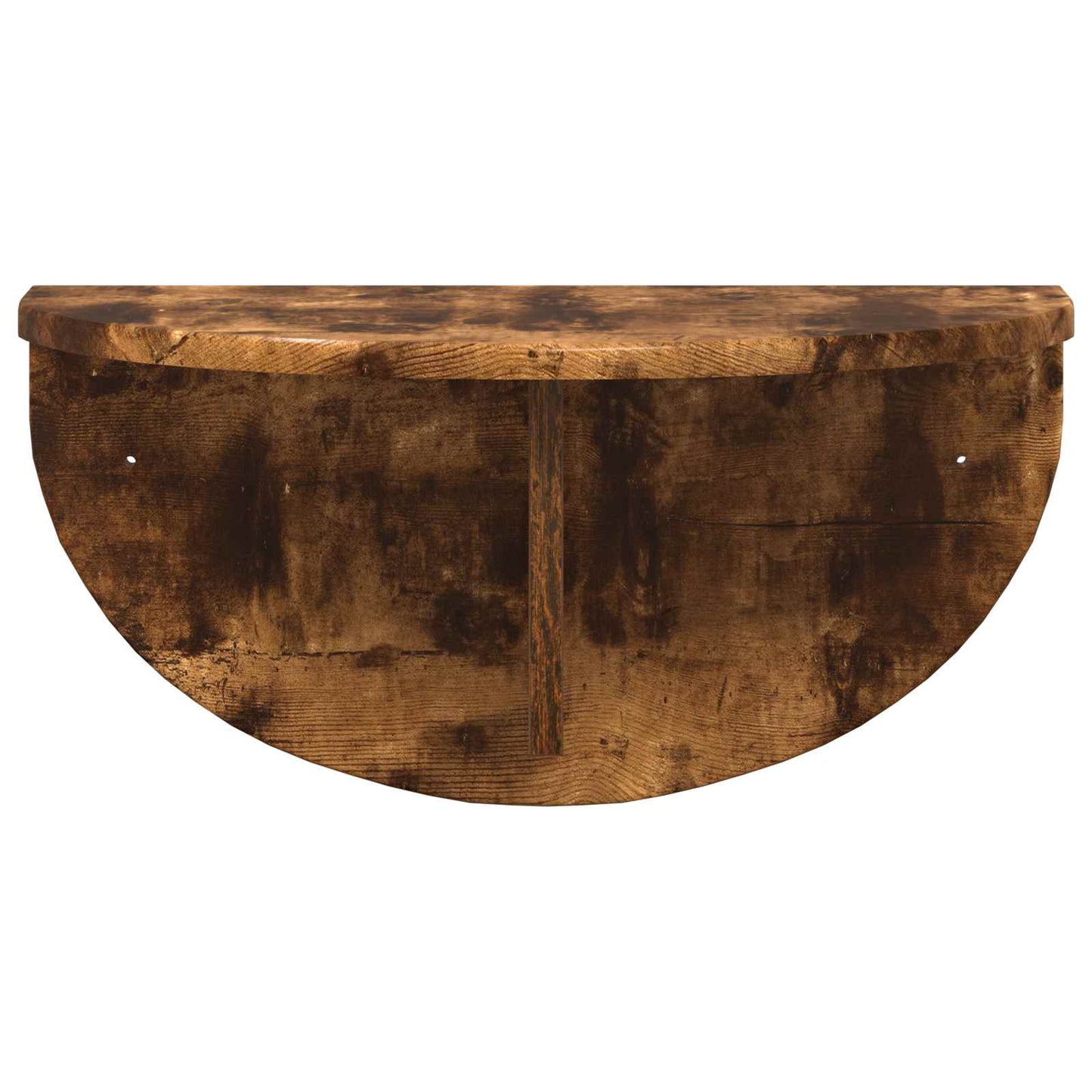 Wall Shelf 2 pcs Smoked Oak 48 x 24 x 24 cm Engineered Wood