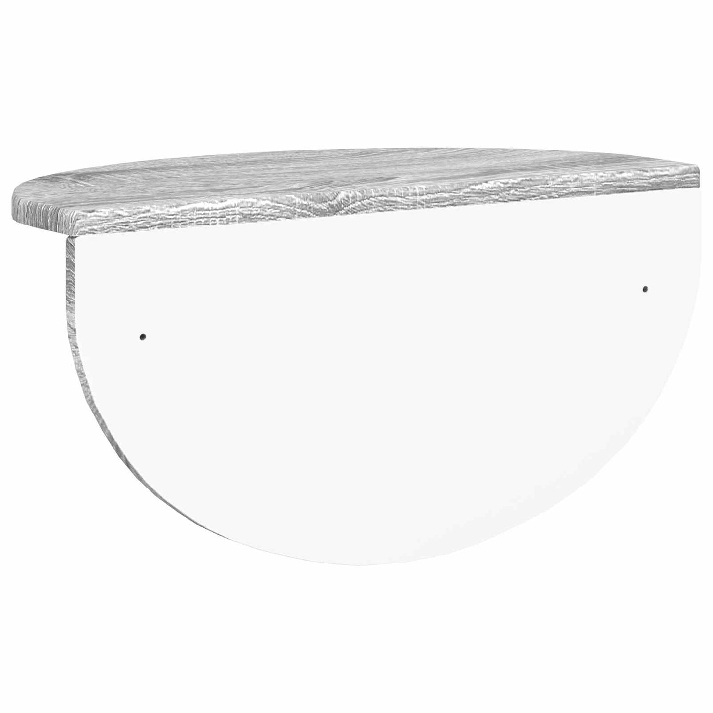 Wall Shelf 2 pcs Grey Sonoma 48 x 24 x 24 cm Engineered Wood
