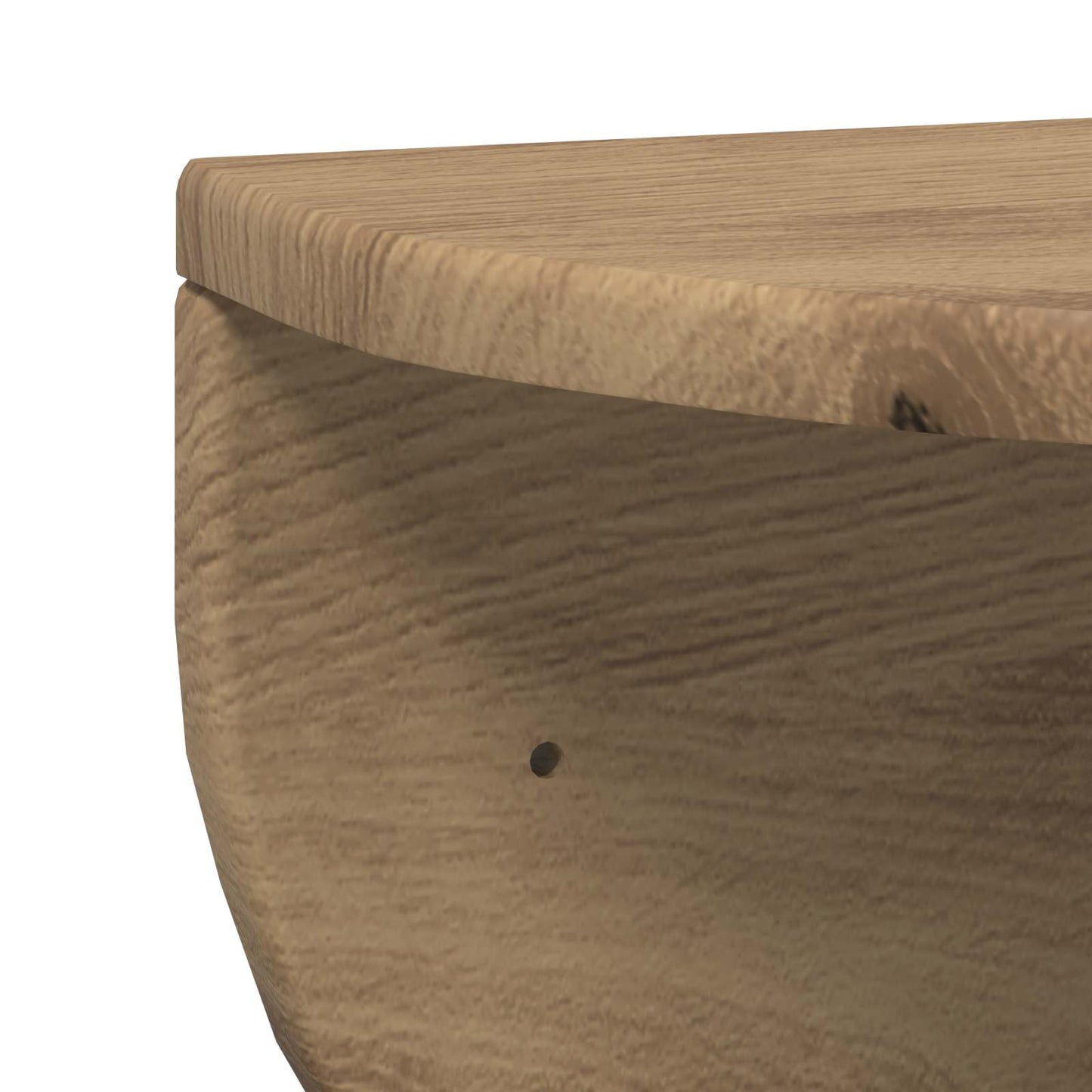 Wall Shelf Wall-Mounted Artisan Oak 48 x 24 x 24 cm