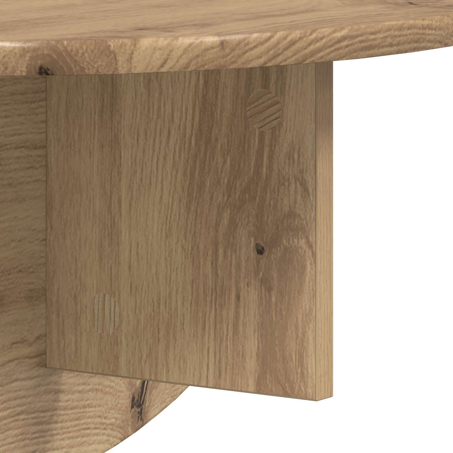 Wall Shelf Wall-Mounted Artisan Oak 48 x 24 x 24 cm
