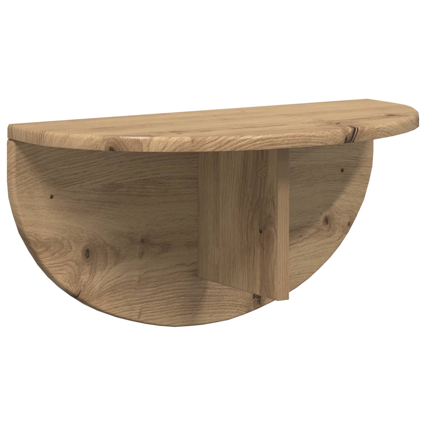 Wall Shelf 2 pcs Artisan Oak 48 x 24 x 24 cm Engineered Wood