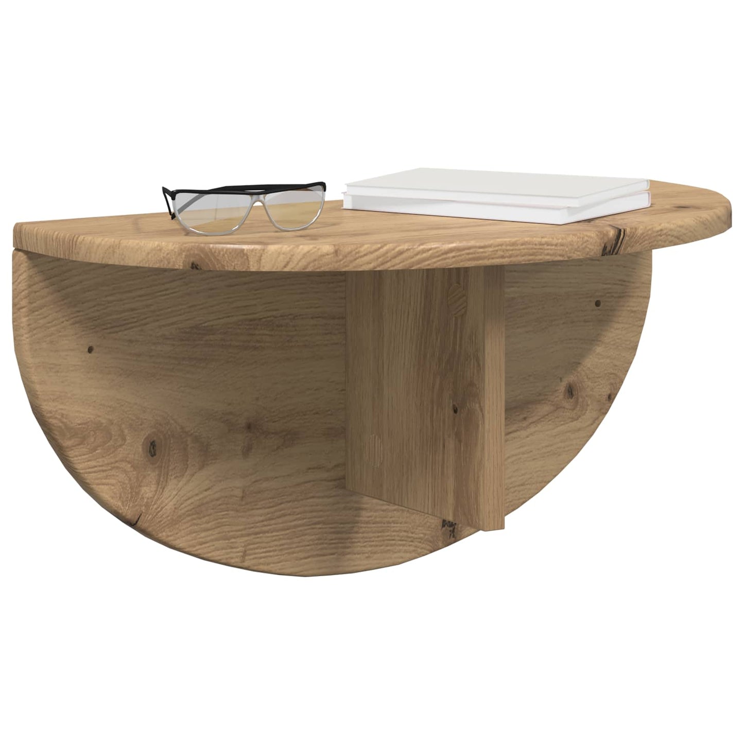 Wall Shelf 2 pcs Artisan Oak 48 x 24 x 24 cm Engineered Wood