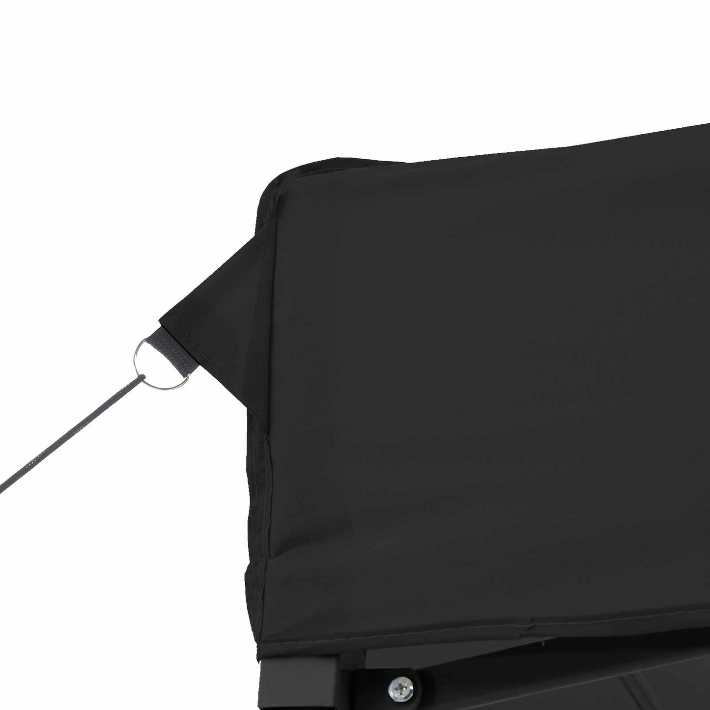 Party Tent Folding Black 200 x 200 x 306 cm Oxford Fabric